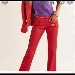 Cabi Valentine Trouser, Perfect Red, size 10L, NWT